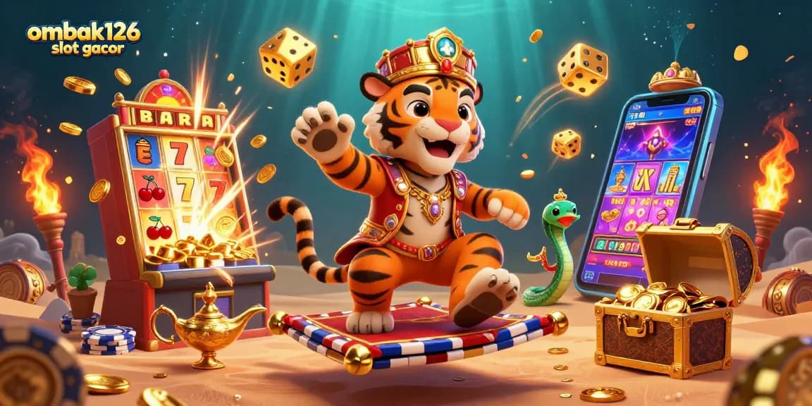 Experience the thrill of ombak126 slot gacor with vibrant 3D visuals of winning moments.