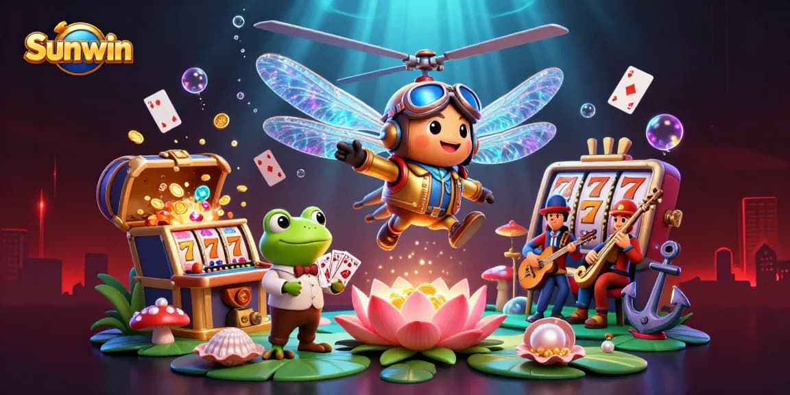 Sunwin offers captivating casino action with immersive characters and rich game elements.