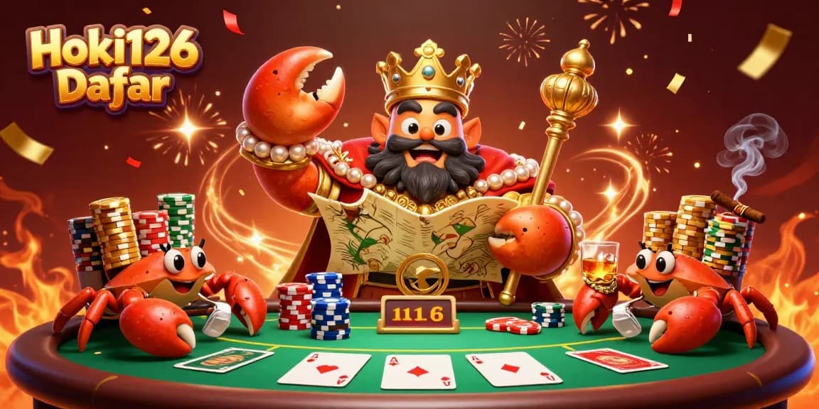 Engage in thrilling poker action at Hoki126 Daftar with colorful chips and fireworks.