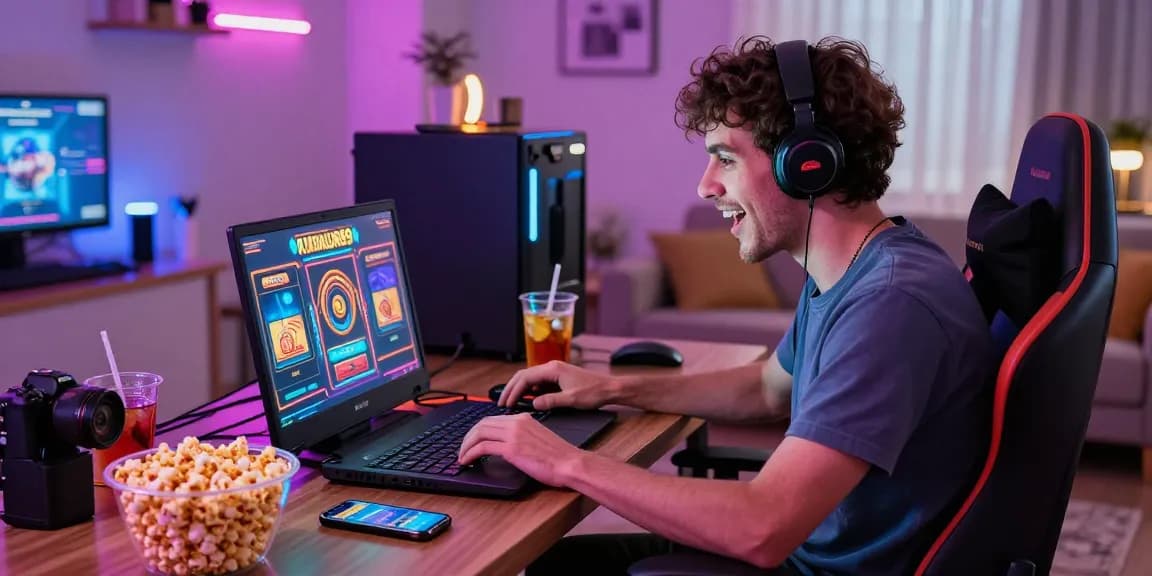Kudaliar89: Pengguna menikmati pengalaman bermain slot online di ruang nyaman.