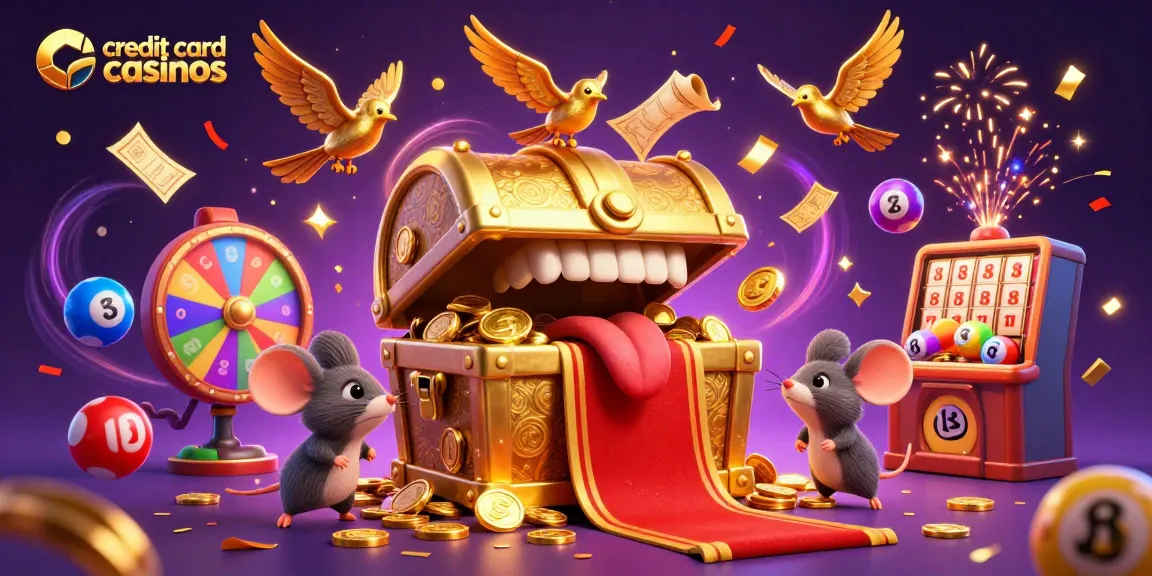 Experience the thrill of credit card casinos with vibrant prizes and exciting game elements.