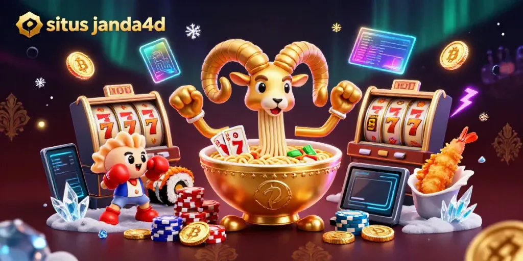 Permainan situs janda4d yang seru dengan karakter menarik dalam ilustrasi 3D.