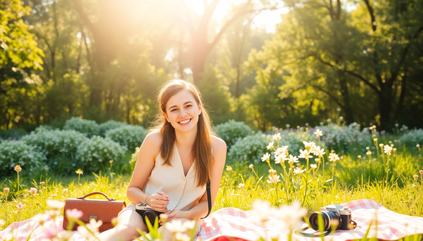 Capturing the essence of light & airy photography in a joyful outdoor couple's session.
