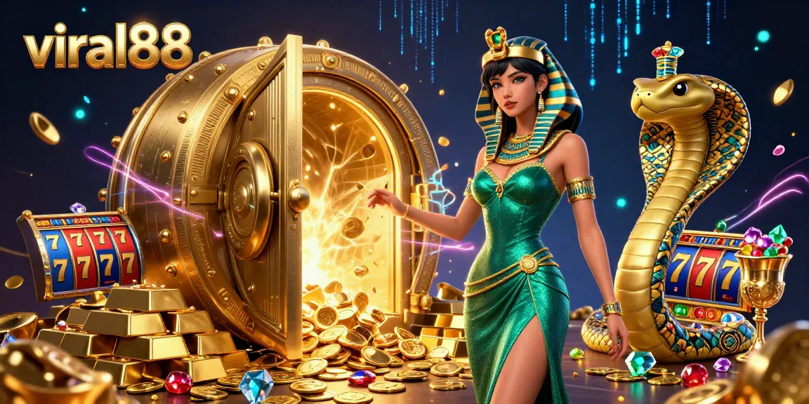 Experience thrilling jackpots and wins with viral88, vibrant casino elements bursting with energy.