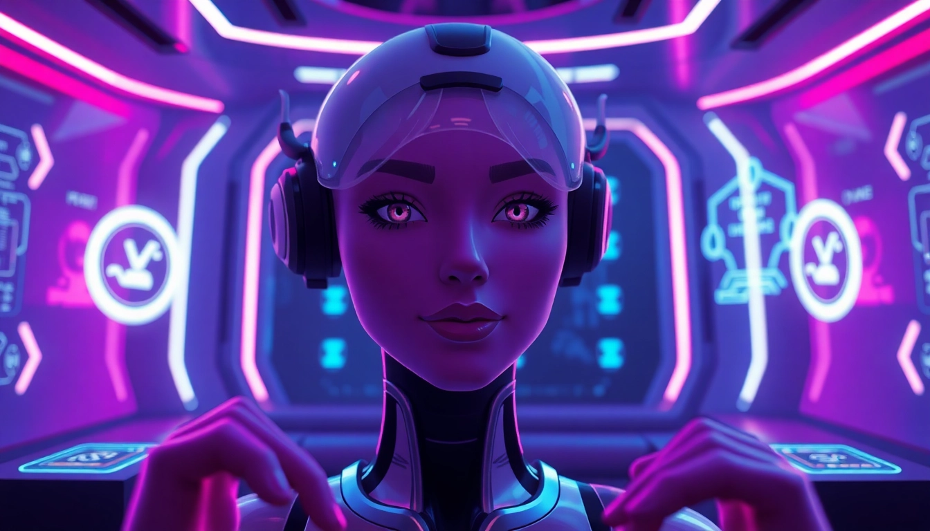 Engaging NSFW AI chat interface showcasing interactive character and modern technology.