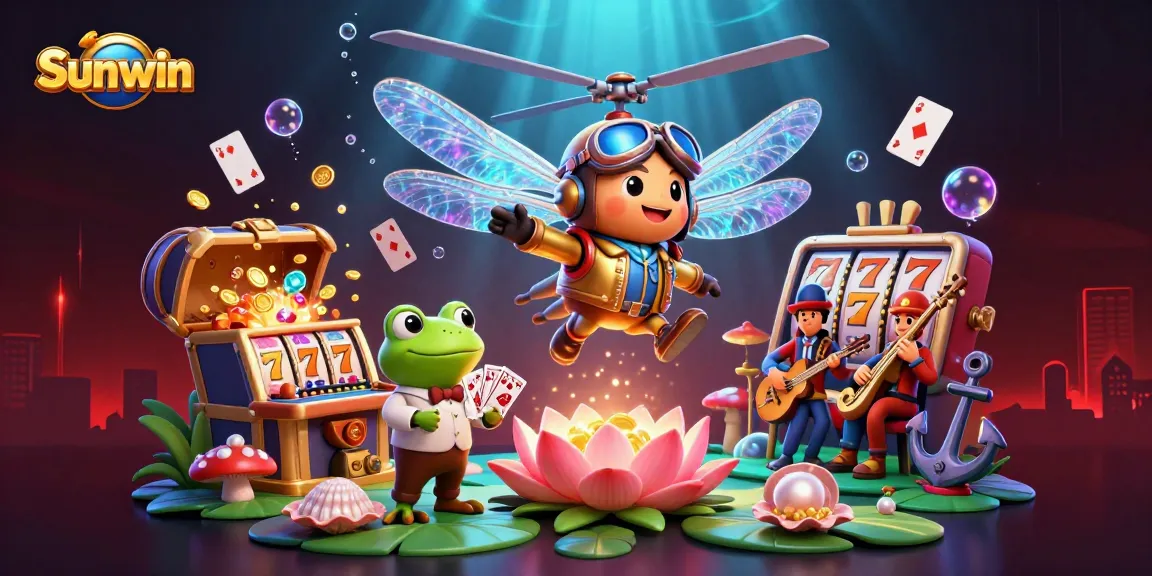 Sunwin offers captivating casino action with immersive characters and rich game elements.