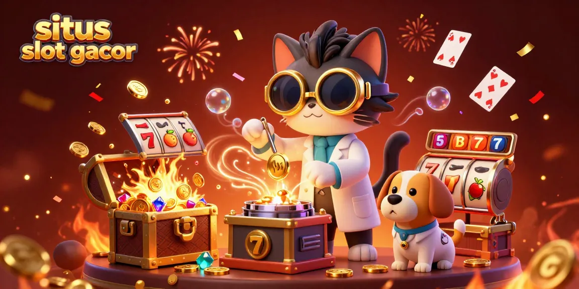 Experience excitement in a situs slot gacor with vivid characters and lively gaming elements.