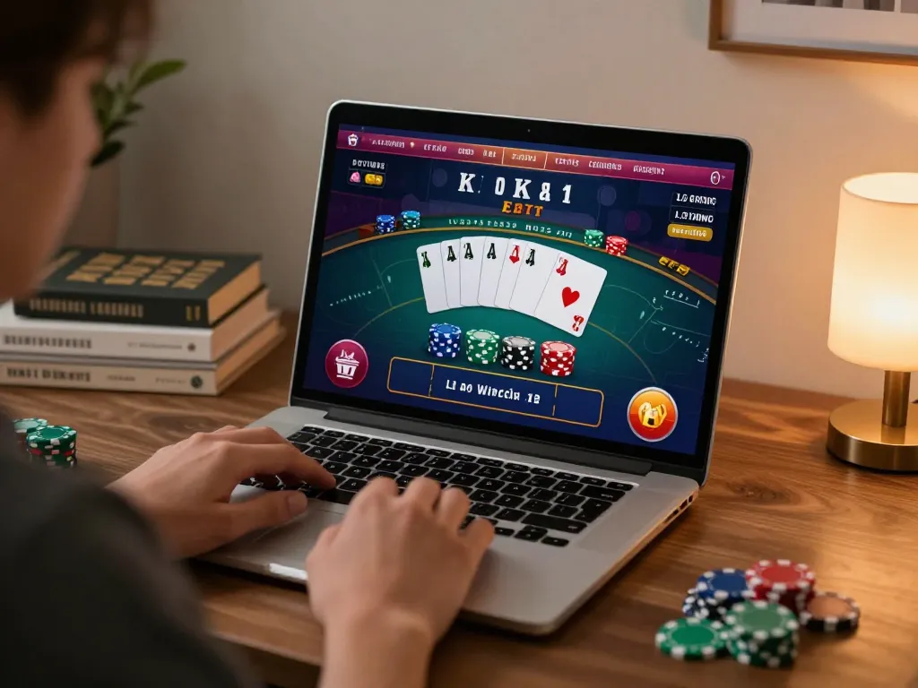 Experience thrilling blackjack gameplay at 888top with an engaging live dealer from home.