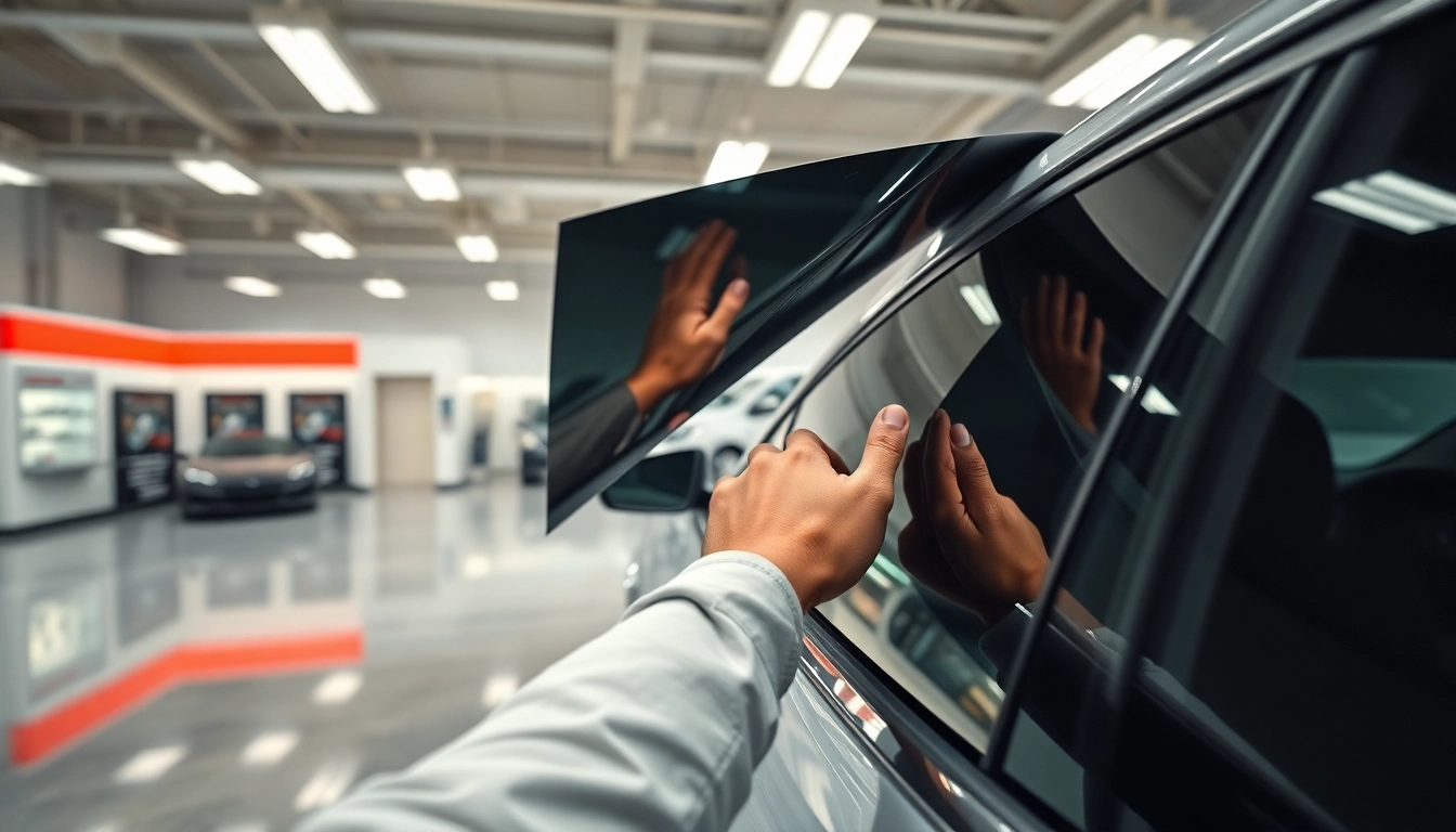 Transform your vehicle's look with a window tint gift card from our expert service.
