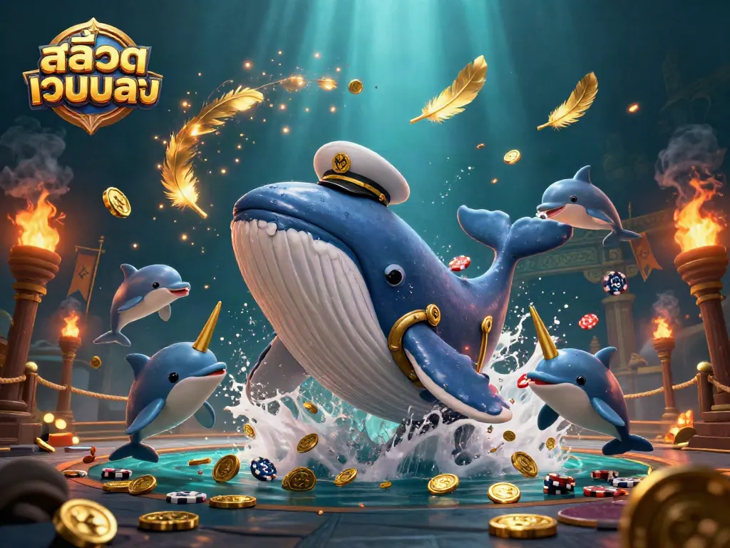 เล่นเกมสล็อตออนไลน์อย่างสนุกสนานที่ สล็อตเว็บตรง กับป่าน้องนากและปลาโลมา