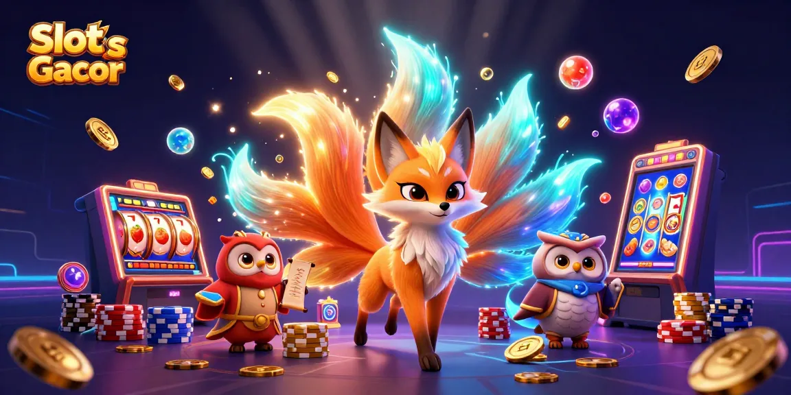 Engage with Slot Qris Gacor through captivating gameplay featuring golden coins and colorful characters.