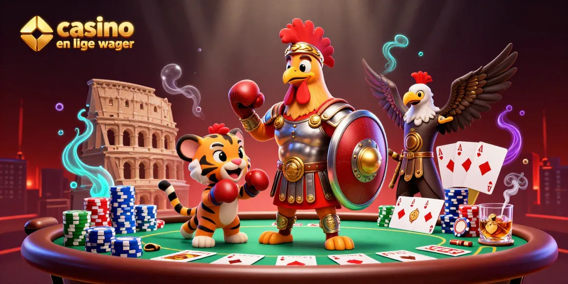 Jouer au casino en ligne sans wager avec des personnages colorés et des éléments de jeu captivants.