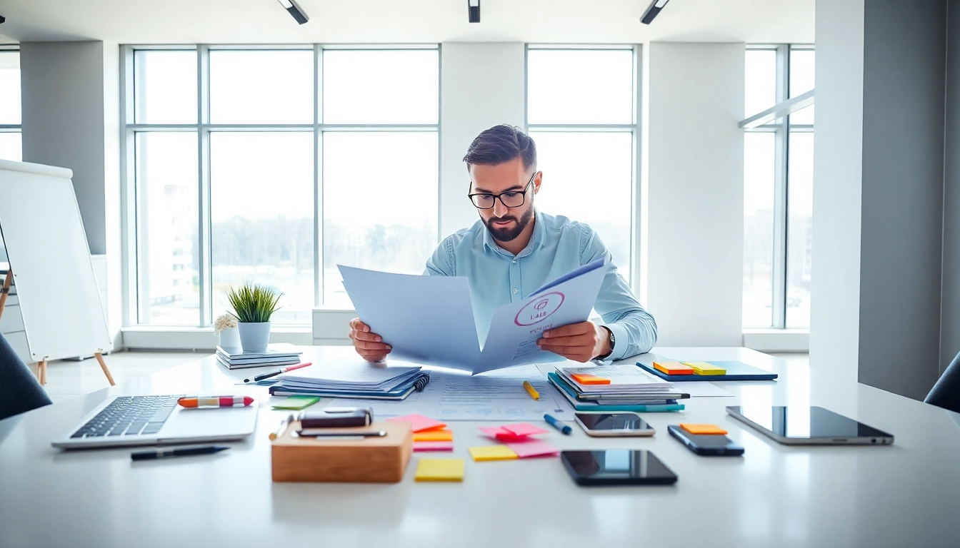 Enhancing Proposal Writing and Management with strategic planning at a modern office