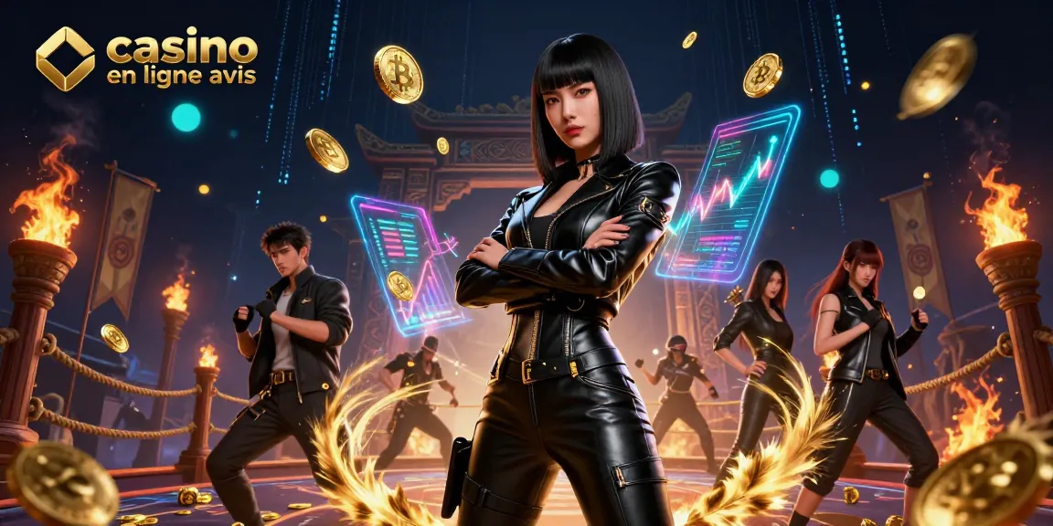 Explorez les avis sur les casinos en ligne avec des thèmes de divertissement en ligne captivants et des visuels vibrants.
