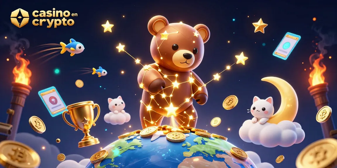 Profitez des gains sur un casino en crypto avec des personnages féeriques et des symboles colorés.