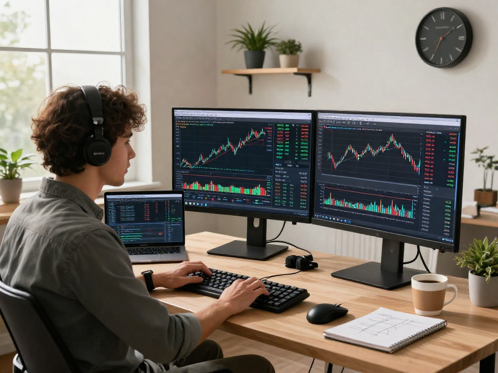 Dynamic developer workspace showcasing a farm product backtesting API in a professional forex analysis environment.