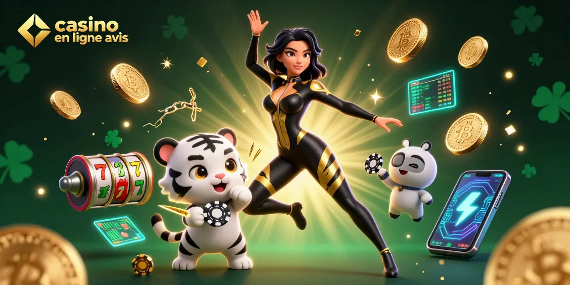 Engagez-vous avec les meilleures expériences de jeu en ligne grâce à "casino en ligne avis" comme le montre notre illustration 3D.