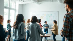 Engaged group collaboration illustrating the essence of Empowerment Solutions and teamwork.