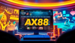 Khám phá cảm giác chiến thắng AX88 trong môi trường cá cược trực tuyến đầy hứng khởi với đồ họa sống động.